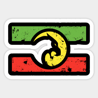 Wakanda Distressed Sticker